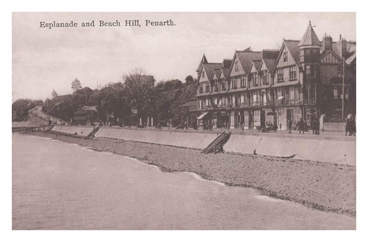 Esplanade and Beach Hill, Penarth.