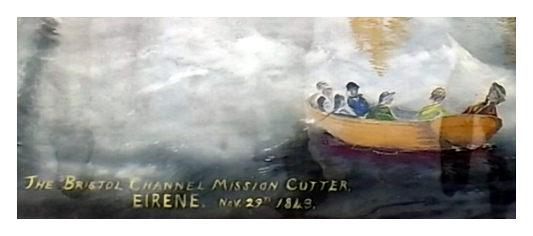 The Bristol Channel Mission Cutter 'Eirene' - November 29th, 1843.