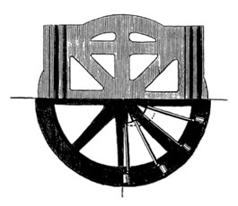 Fig. 10 - detail of bridge rotation mechanism at central pier. 