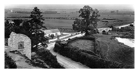 The Leckwith Bridge leading over the Leckwith Moors.