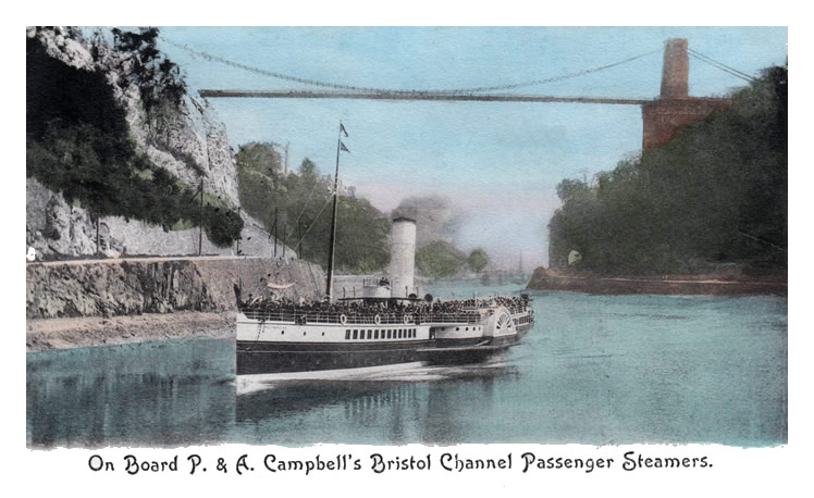 On Board P. & A. Campbell's Bristol Channel Passenger Steamers.