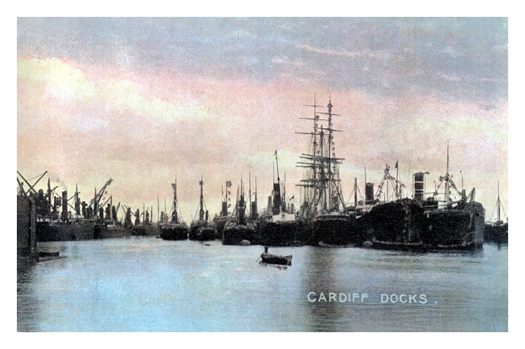 Cardiff Docks.