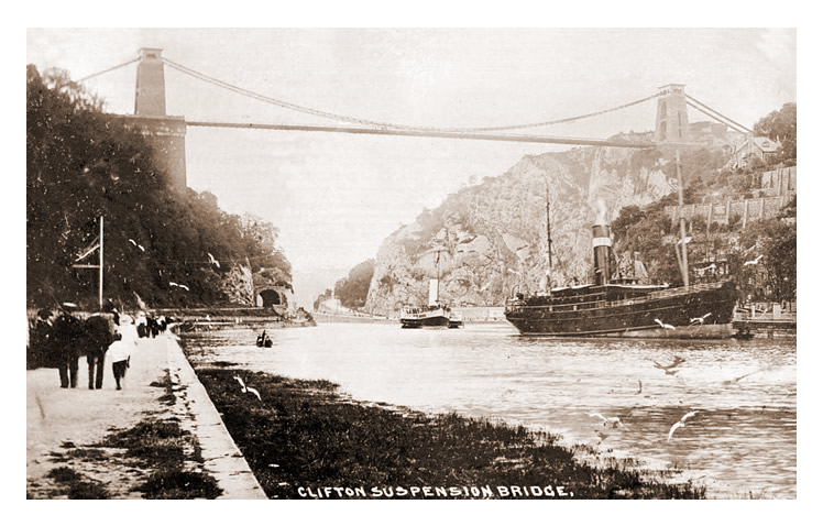 Clifton Suspension Bridge.