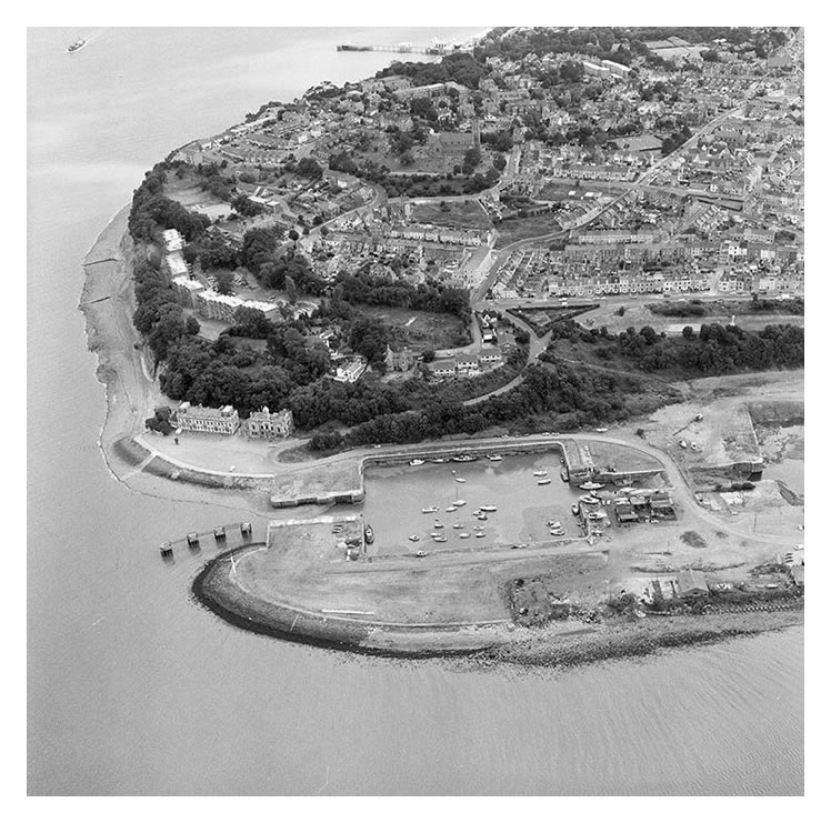 c.1969 view Penarth Dock