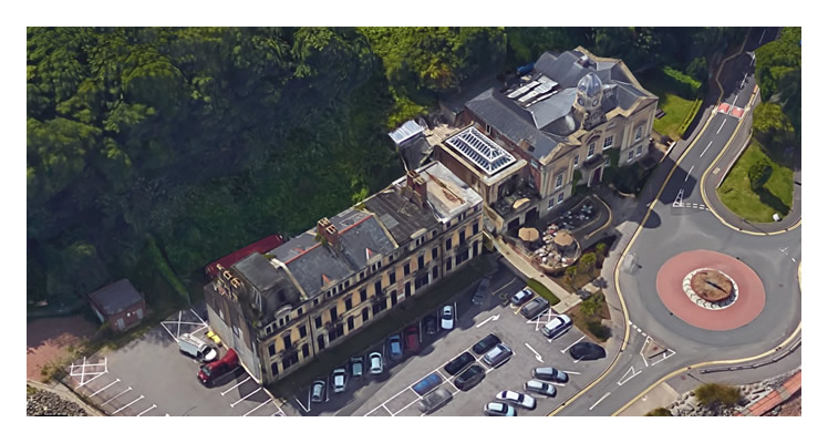 Mercantile Marine Office Building (and Customs House) at Penarth Dock entrance