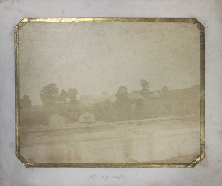 c.1860 - The entrance to the Cogan Pill on the opposite bank of the River Ely the intended entrance to the proposed Ely Dock.