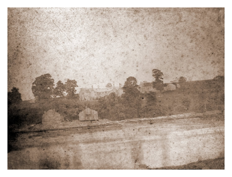 c.1860 - The entrance to the Cogan Pill on the opposite bank of the River Ely the intended entrance to the proposed Ely Dock.
