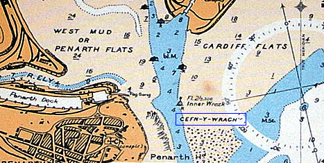 Cefn-y-Wr&acirc;ch, off Penarth Head