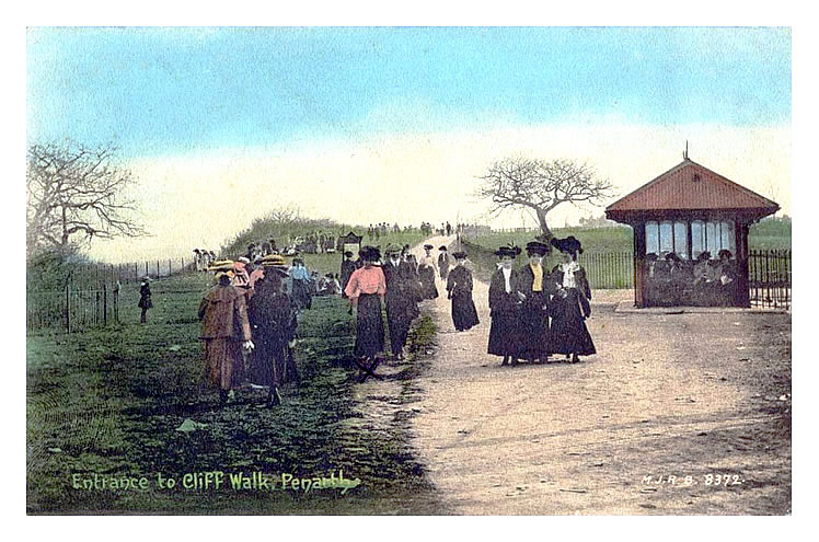 Entrance to Cliff Walk, Penarth