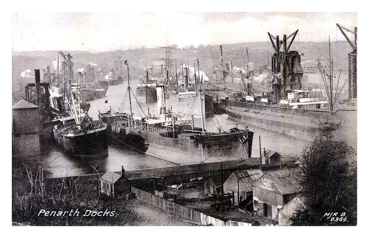 Penarth Docks.