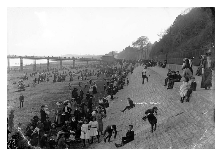 Penarth Beach.