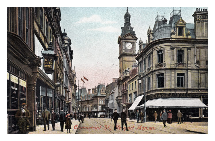 Commercial Street, Newport, Mon. 
