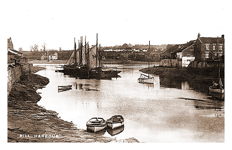 c.1900 - Pill Harbour.