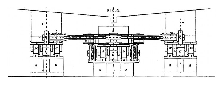 Description of Drawings : Sheet 2 : Figures 4 : A.D. 1881. Nov. 25. No. 5153.&nbsp;Thompson & Cooper's Specification.