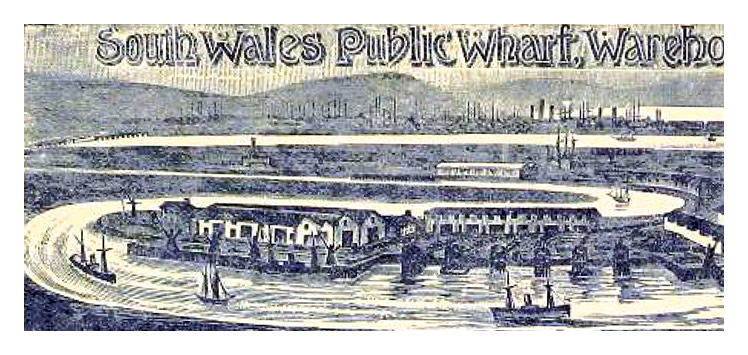 South Wales Public Wharf, Warehouse & Transit Company, Limited, Cardiff.