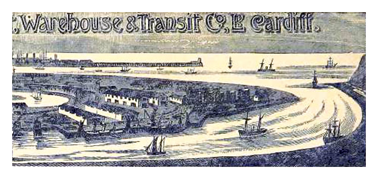South Wales Public Wharf, Warehouse & Transit Company, Limited, Cardiff.