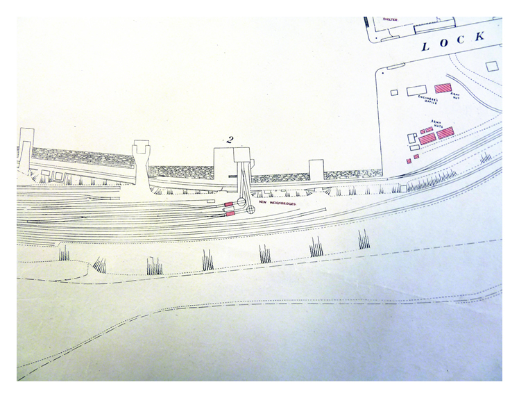 1941 - G.W.R. - Penarth Dock and Harbour - Plan of Dock - of&nbsp;'Increased Accommodation for Government Requirements' - WWII.