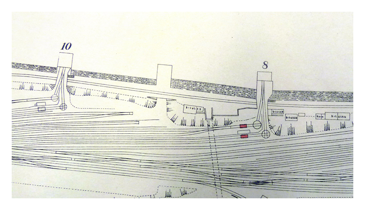1941 - G.W.R. - Penarth Dock and Harbour - Plan of Dock - of&nbsp;'Increased Accommodation for Government Requirements' - WWII.