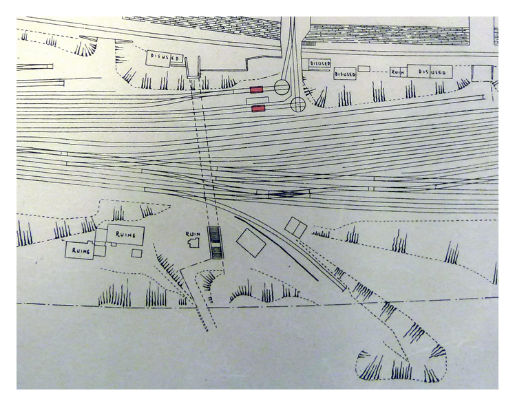 1941 - G.W.R. - Penarth Dock and Harbour - Plan of Dock - of&nbsp;'Increased Accommodation for Government Requirements' - WWII.