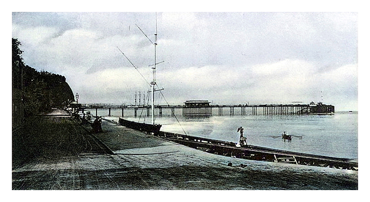 Penarth Pier, Cardiff.