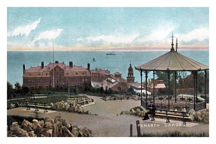 Penarth Gardens prior to 1907.