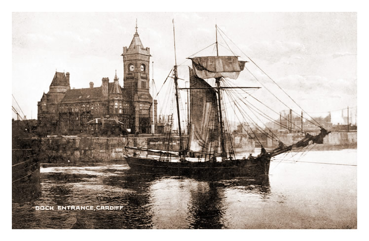 Dock Entrance, Cardiff.