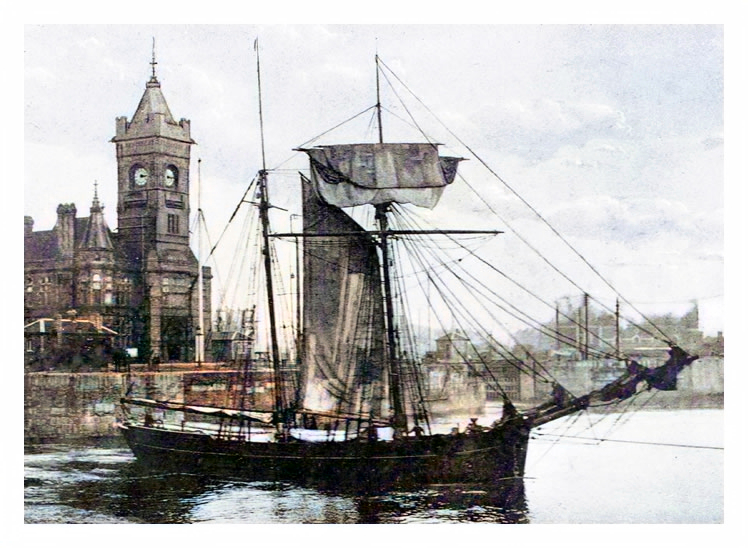 Dock Entrance, Cardiff.