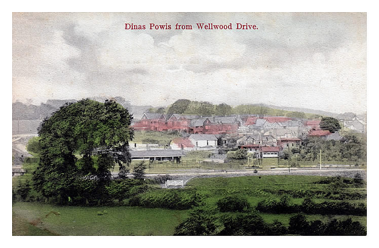 Dinas Powis from Wellwood Drive.