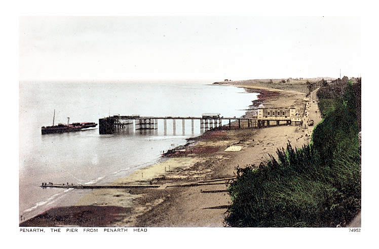 1930's - Penarth. The Pier from Penarth Head.