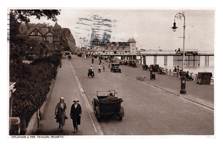 1940's - Esplanade & Pier Pavilion, Penarth.