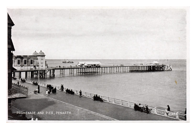 1950's - Promenade & Pier, Penarth.