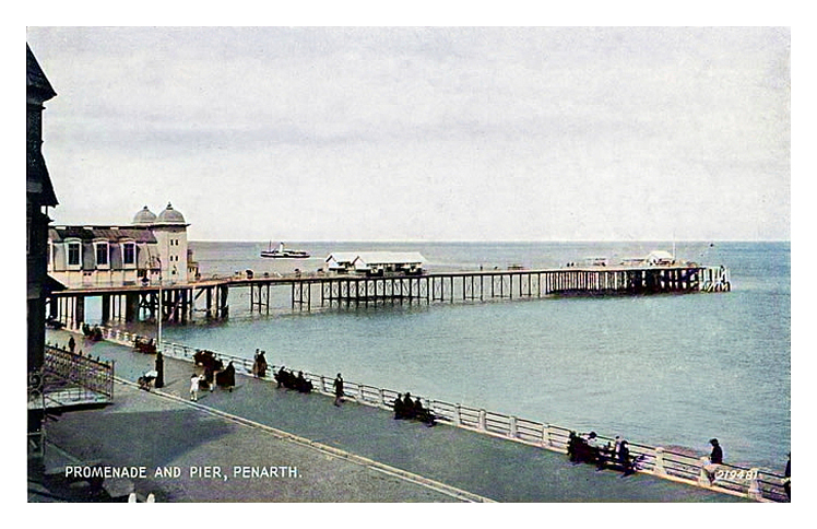 1950's - Promenade & Pier, Penarth.