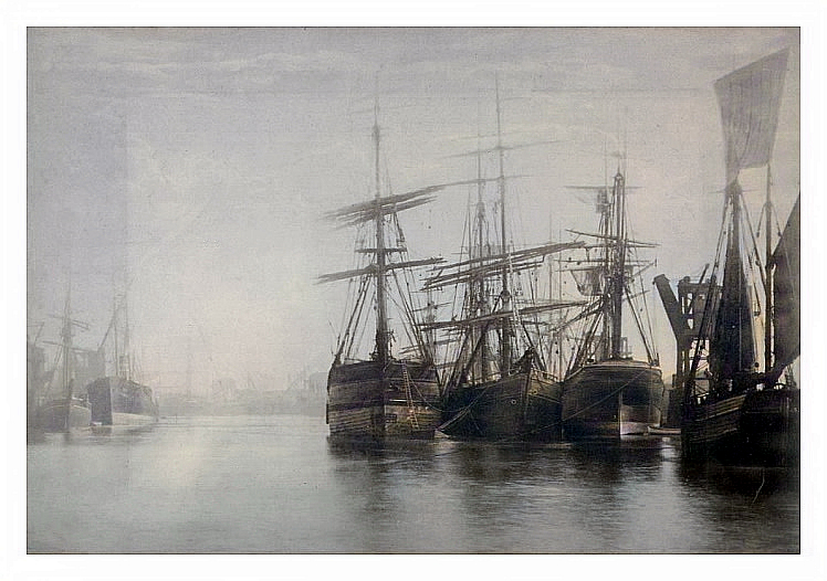 c.1880 - The Bute Docks at Cardiff.