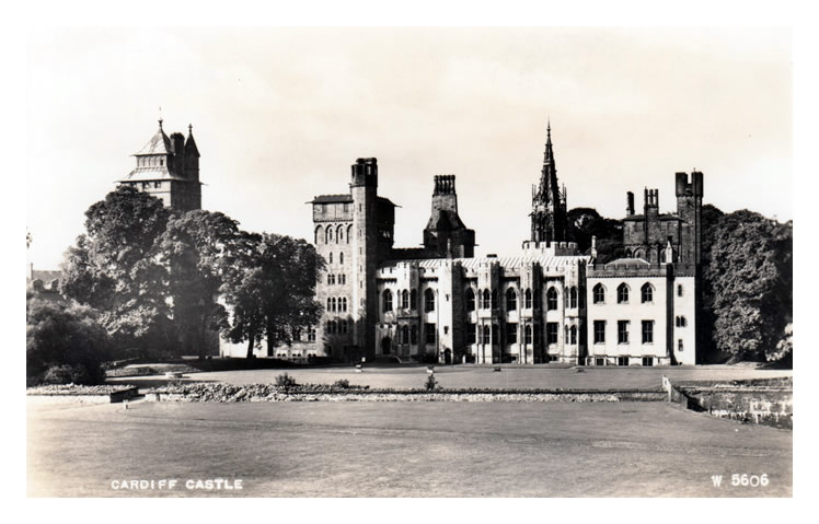 1950's - Cardiff Castle.