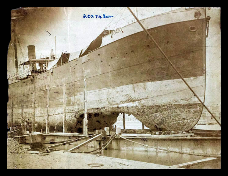 s.s. 'Arethusa' - Report of Survey for Repairs, &c. for Arethusa - 15th March 1878.