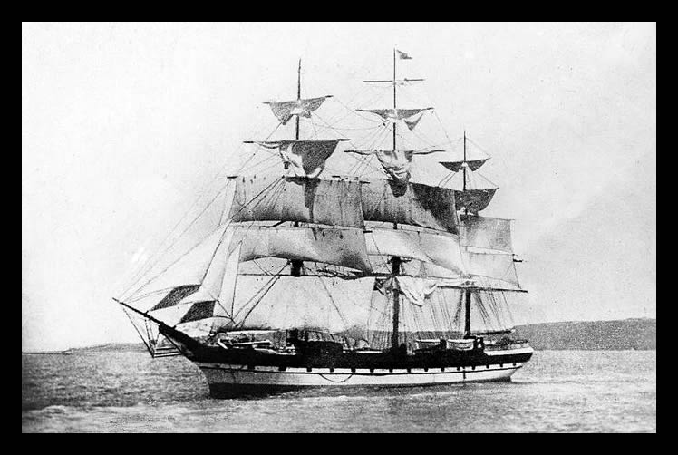 s.v. 'Western Monarch' -&nbsp;A photograph of the 'Western Monarch' under sail.