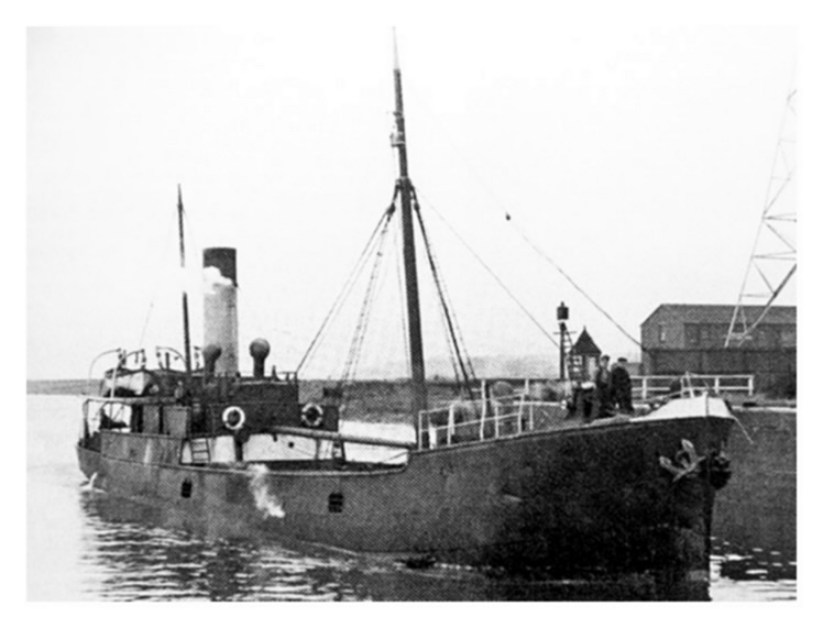 The iron hulled, single screw, general cargo coaster, 'Mourne', was launched during April 1894 at the Merksworth Works of J. Fullerton & Company of Paisley.