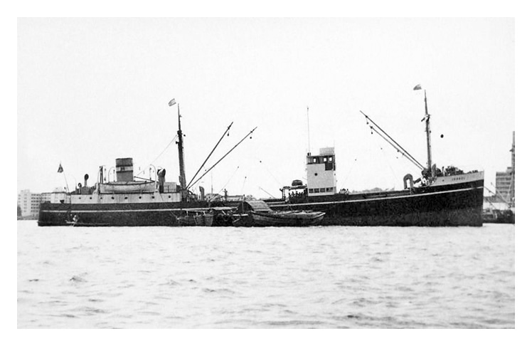 s.s. 'Isabel' formerly ss. 'Dorset Coast' courtesy of Old Ship Picture Galleries.