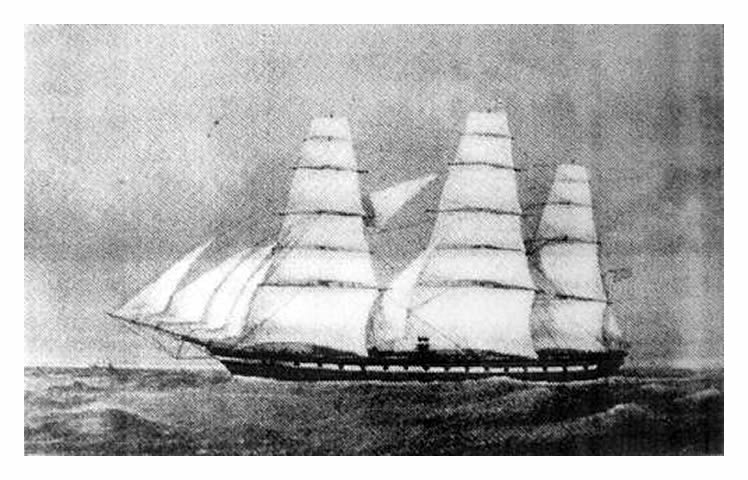 The s.s. 'Golden Fleece' was built at the yard of C. J. Mare & Co. of Blackwall and launched during November 1853.