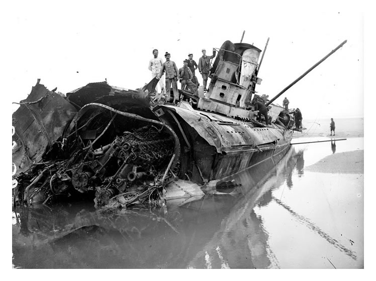 The remains of UC 61.