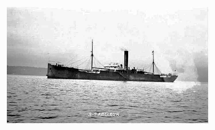 s.s. 'Aberlour', possibly near Port Jackson in Sydney.
