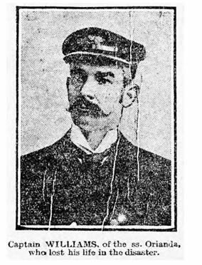 Captain Williams of the s.s. Orianda.