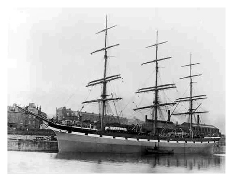 The 'Ben y Gloe' docked in an unidentified port.