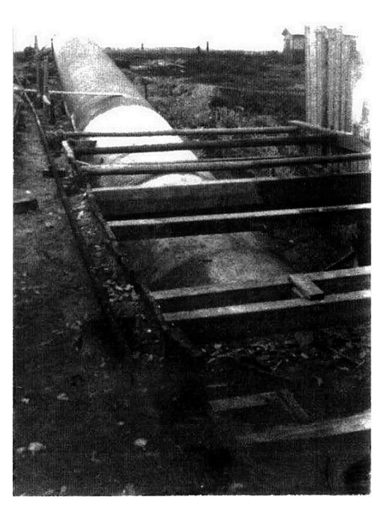 23rd August 1897 - Commencement of Subway in open cut on the north bank of the Ely River.