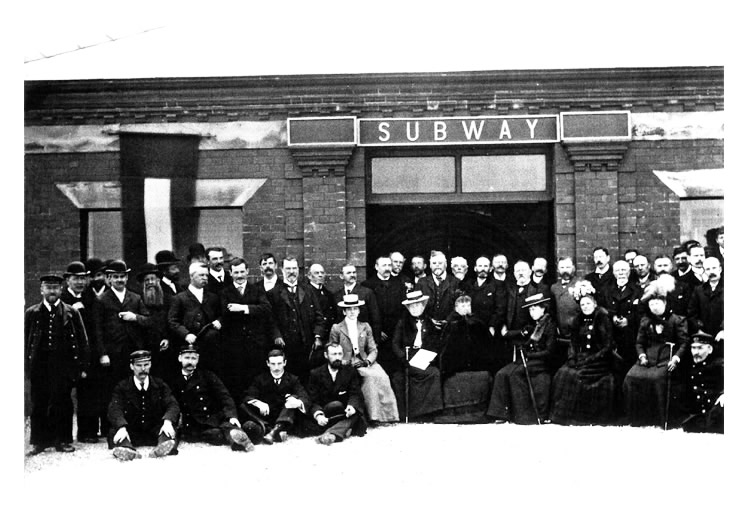 14th May 1900 - The opening of the Ely River Subway.