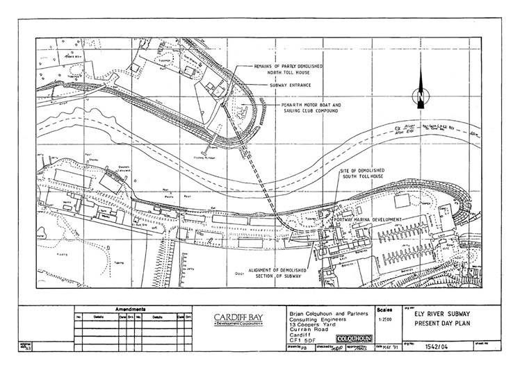 Drawing - 1542/04 - Present Day Plan - (May 1991).