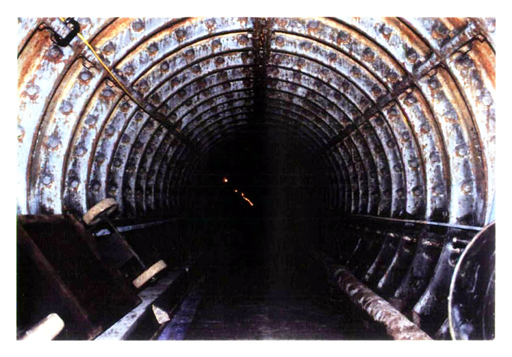 Plate 3/1 - Ring 10 - General arrangement of Subway looking south.