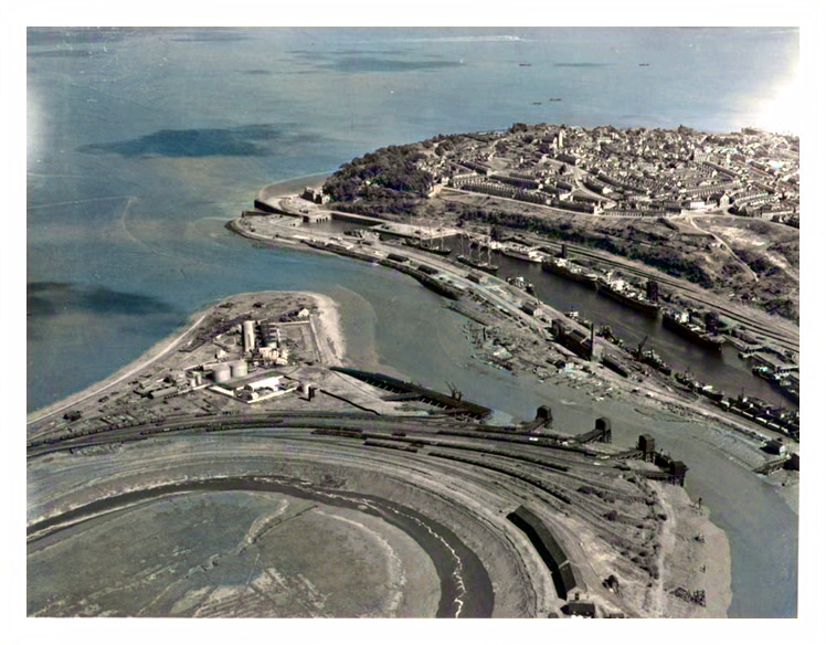 The Dock in about 1950.