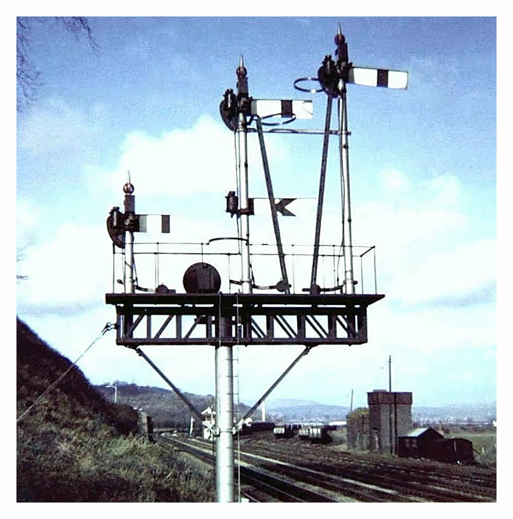 1960 - South of former Llandough signal box.