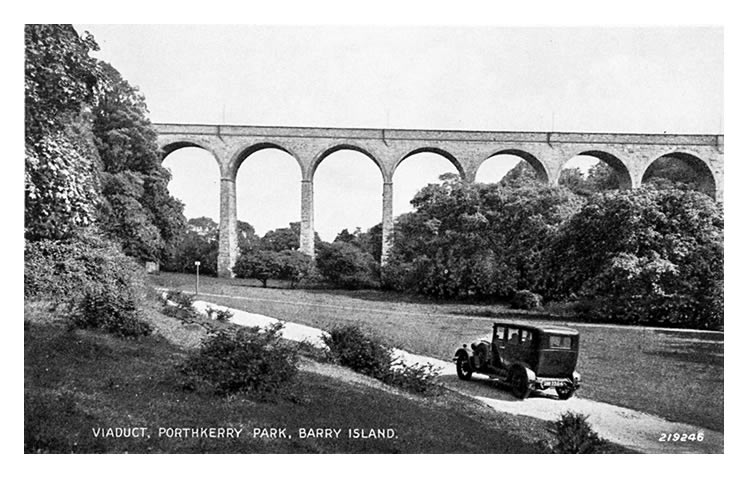 1930's - Viaduct, Porthkerry Park, Barry Island 